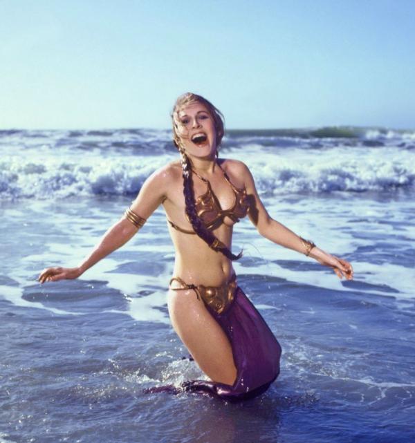 Carrie Fisher sexy foto's 8