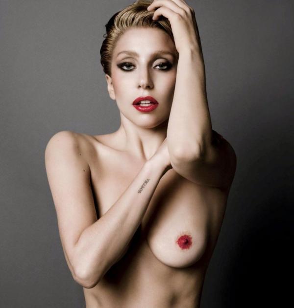 Lady Gaga nackt Pussy Titten und Arsch Fotos 9