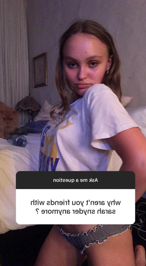 Lily Rose Depp Sexy Topless Photos 43