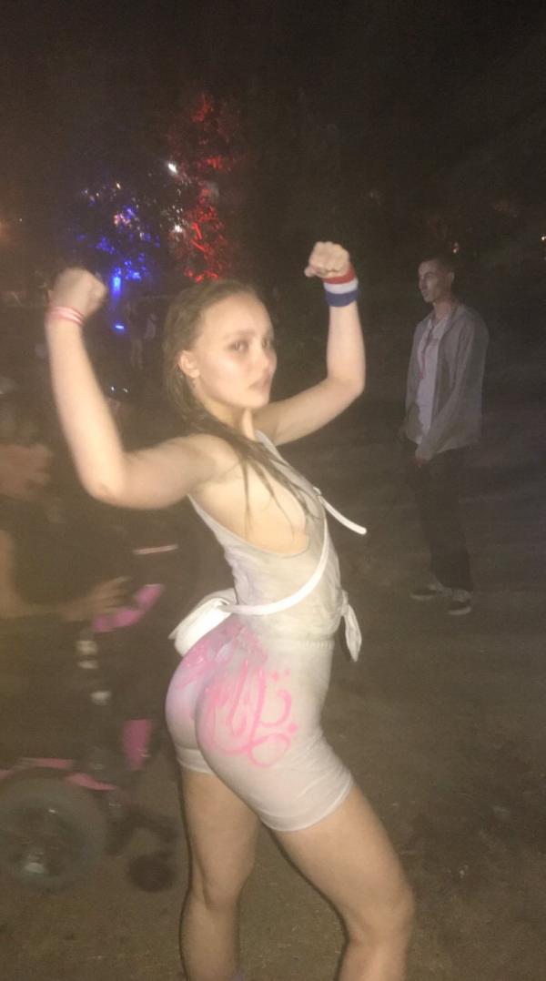 Lily Rose Depp Sexy Topless Photos 53