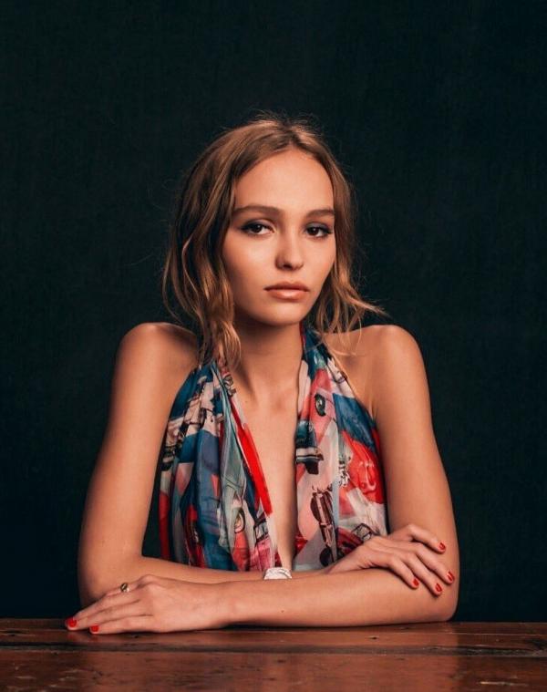 Lily Rose Depp in topless