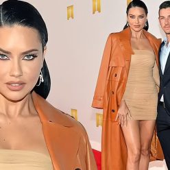 Adriana Lima Flaunts Her Sexy Legs As She Attends Academy Museum Bash 60 Photos