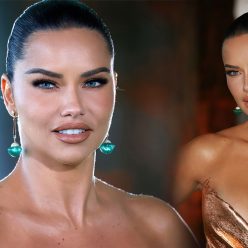 Adriana Lima Looks Beautiful at The Academy Museum of Motion Pictures Opening Gala