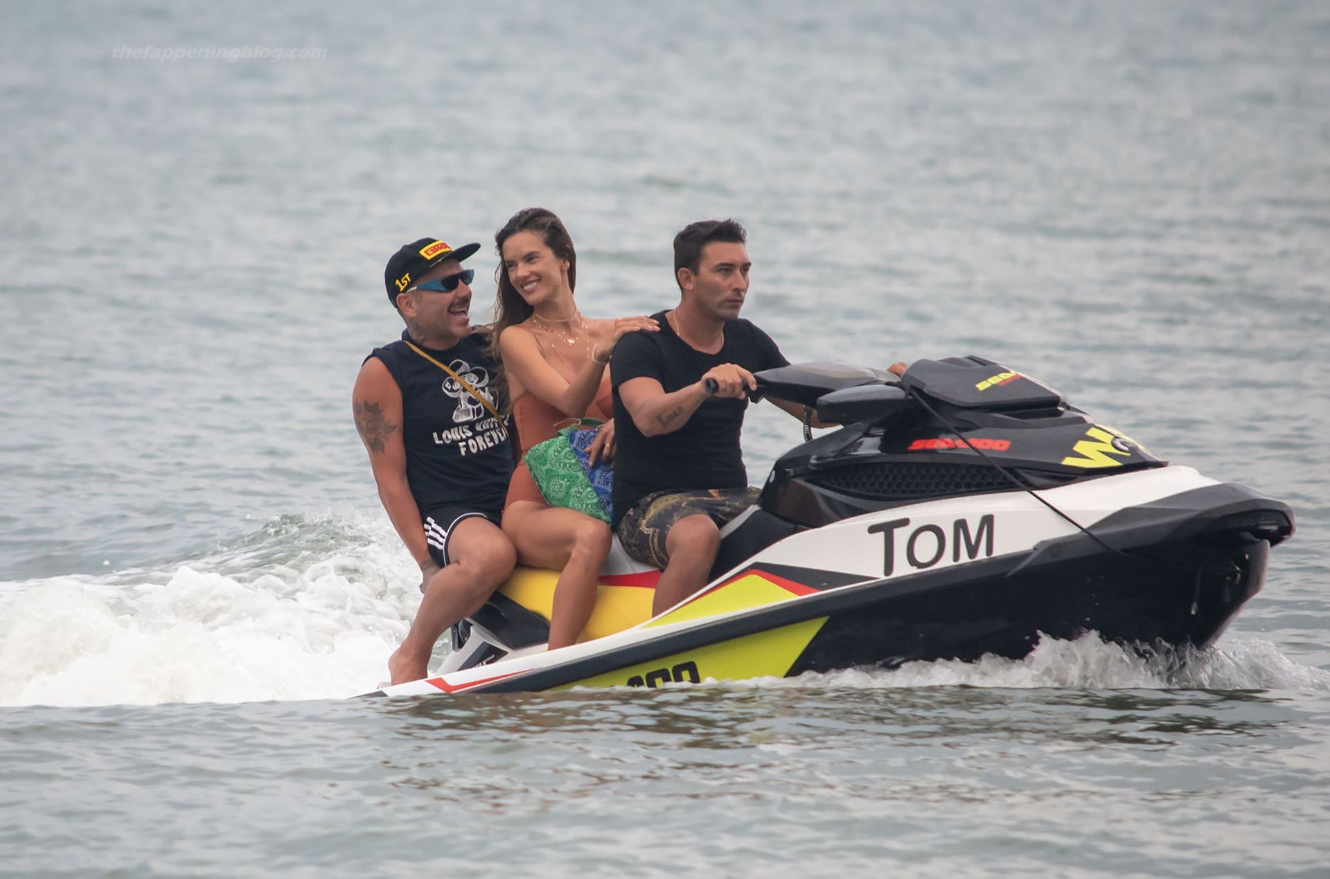 Alessandra Ambrosio Enjoys a Jetski Ride with Pals In Brazil (18 Photos)