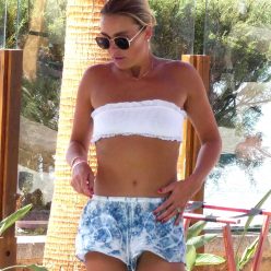 Alex Gerrard Takes a Break on her Spanish Sunshine Holiday out in Ibiza 35 Photos