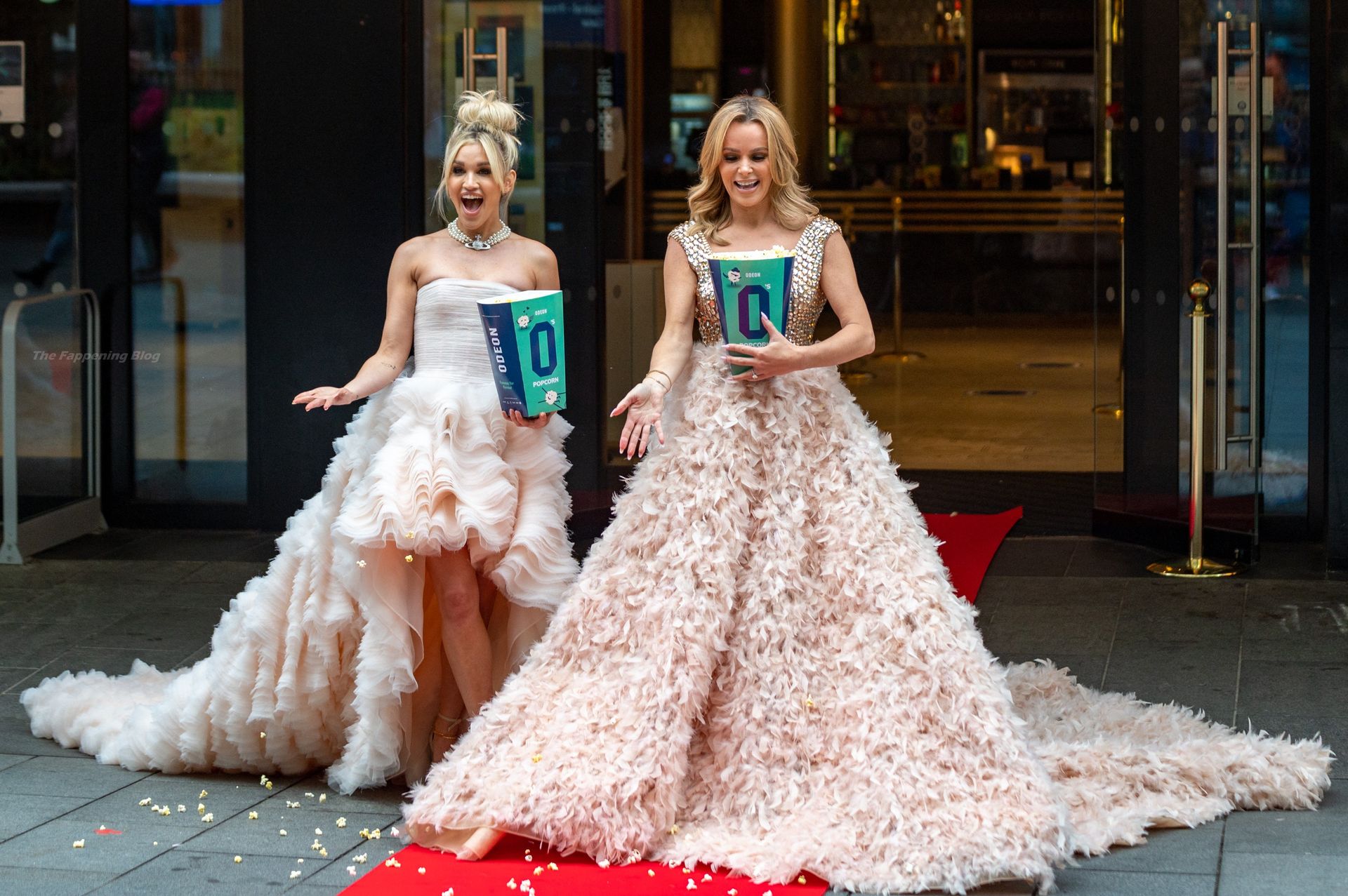 Amanda Holden & Ashley Roberts Visit The Odeon Cinema London’s Leicester Square (52 Photos)