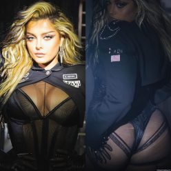 Bebe Rexha Shows Off Her Tits and Butt 4 Photos Video