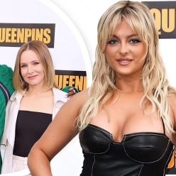 Bebe Rexha Turns Heads in a Black Bustier Dress at the 8216Queenpins8217 Photocall 43 Photos