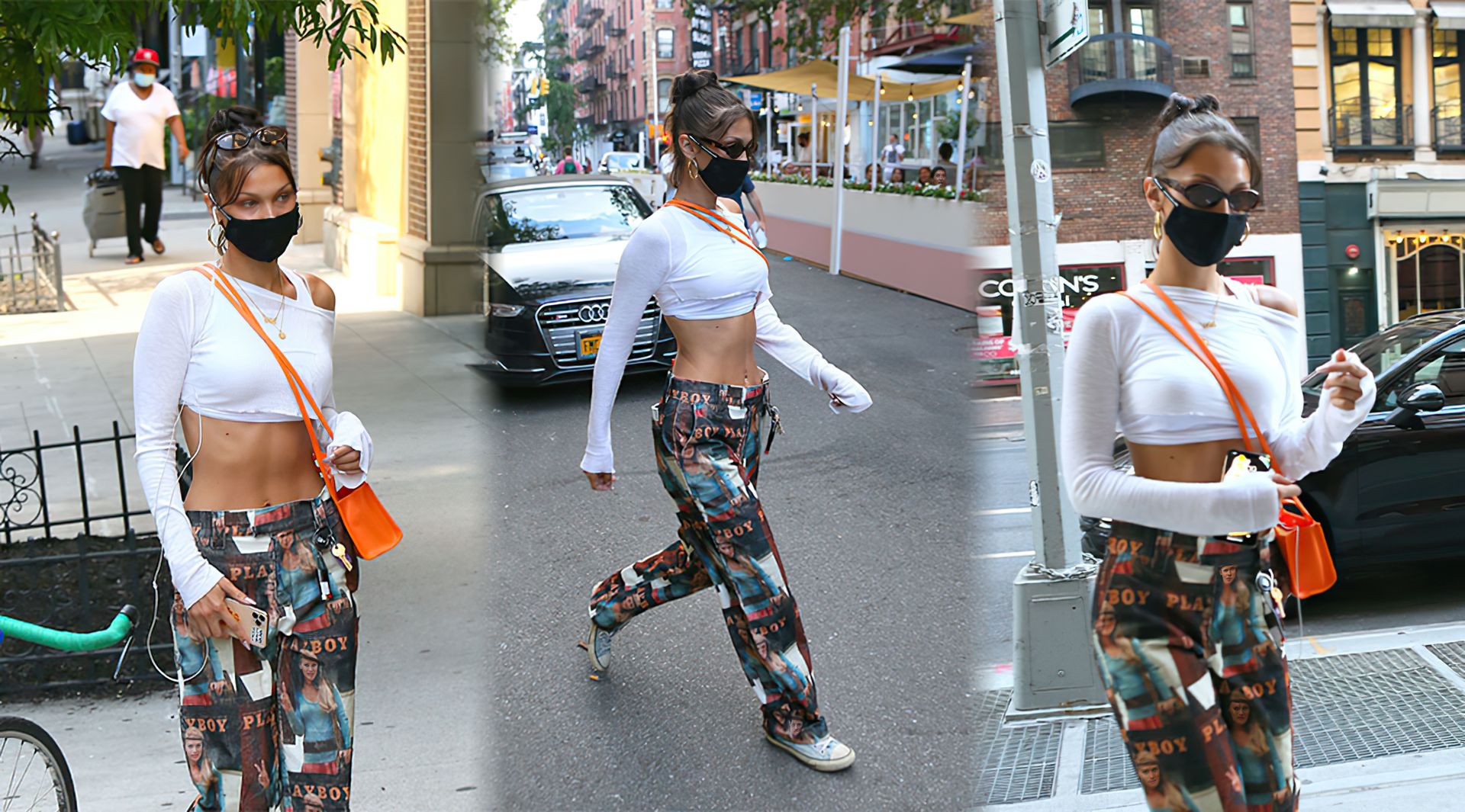 Bella Hadid Shows Off Her Abs in NY (34 Photos)
