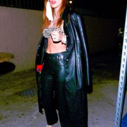 Bella Thorne Brings Out the Leather Arriving to Her Manager8217s Birthday Bash 28 Photos