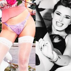 Bella Thorne Poses in Lingerie with Benjamin Mascolo 10 Photos