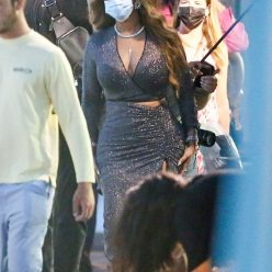Beyonce Dazzles in a Sparkling Dress as She Boards a Boat at Sunset With Friends 22 Photos