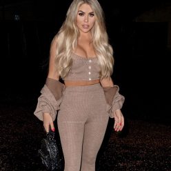 Bianca Gascoigne is Seen Leaving a Studio After a Photoshoot in London 13 Photos