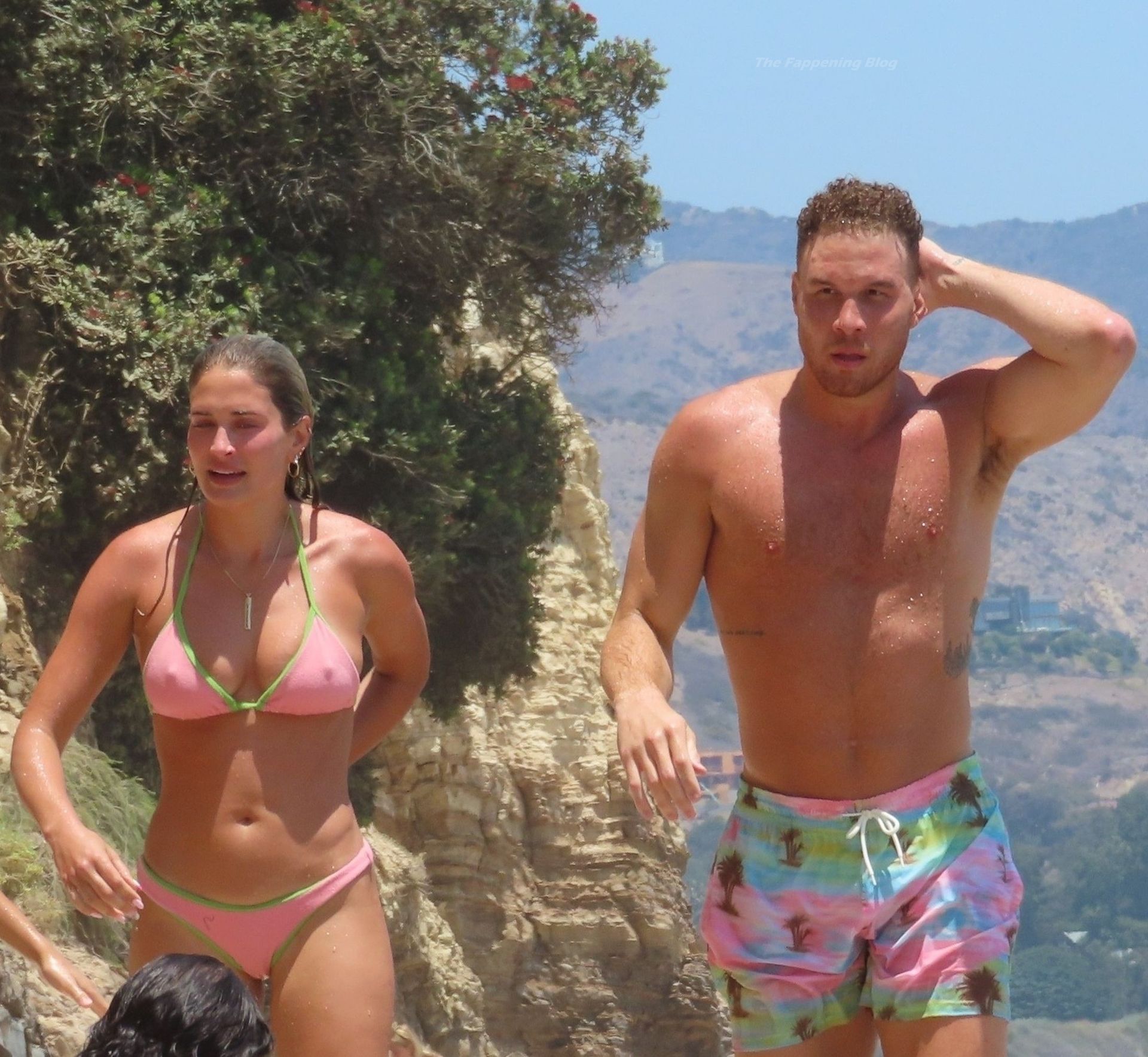 Blake Griffin & Francesca Aiello Enjoy a Beach Day in Santa Barbara (28 Photos)