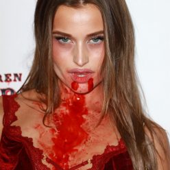 Bloody Lexi Wood Poses on the Red Carpet at the CARNEVIL Halloween Party 23 Photos