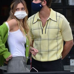 Braless Delilah Belle Hamlin Gets Cozy with Her Boyfriend in WeHo 16 Photos