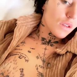 Brooke Candy Topless 6 Pics Video