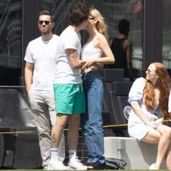 Brooklyn Beckham Tenderly Kisses Nicola Peltz in Miami 7 Photos