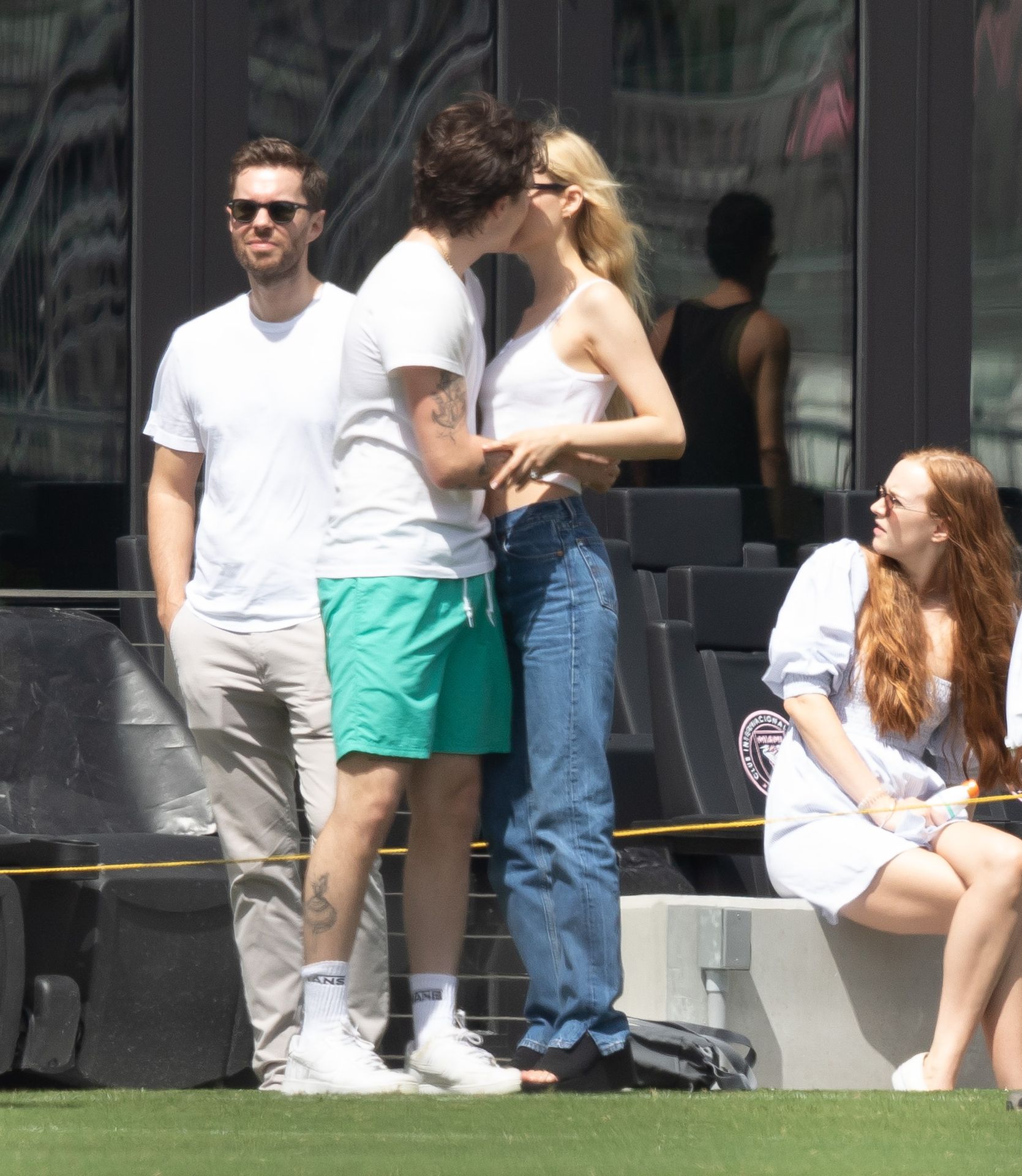 Brooklyn Beckham Tenderly Kisses Nicola Peltz in Miami (7 Photos)