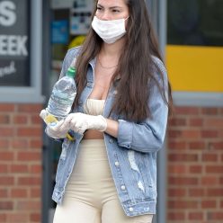 Busty Rebecca Gormley is Seen Heading to Her Local Petrol Station in Newcastle 12 Photos
