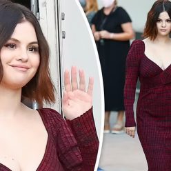Busty Selena Gomez Leaves a Press Tour Stop For Only Murders in the Building 98 Photos