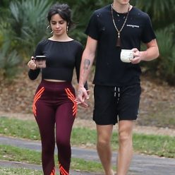 Camila Cabello 038 Shawn Mendes Hold Hands During a Morning Walk in Miami 32 Photos