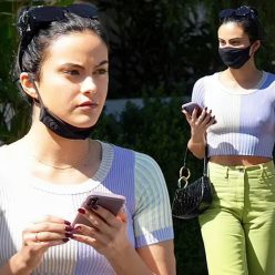Camila Mendes is Pictured Leaving a Meeting in Beverly Hills 19 Photos