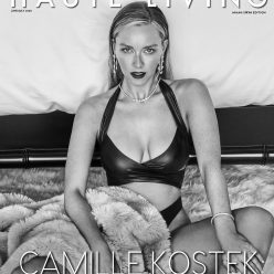 Camille Kostek Sexy 038 Topless 8211 Haute Living 14 Photos