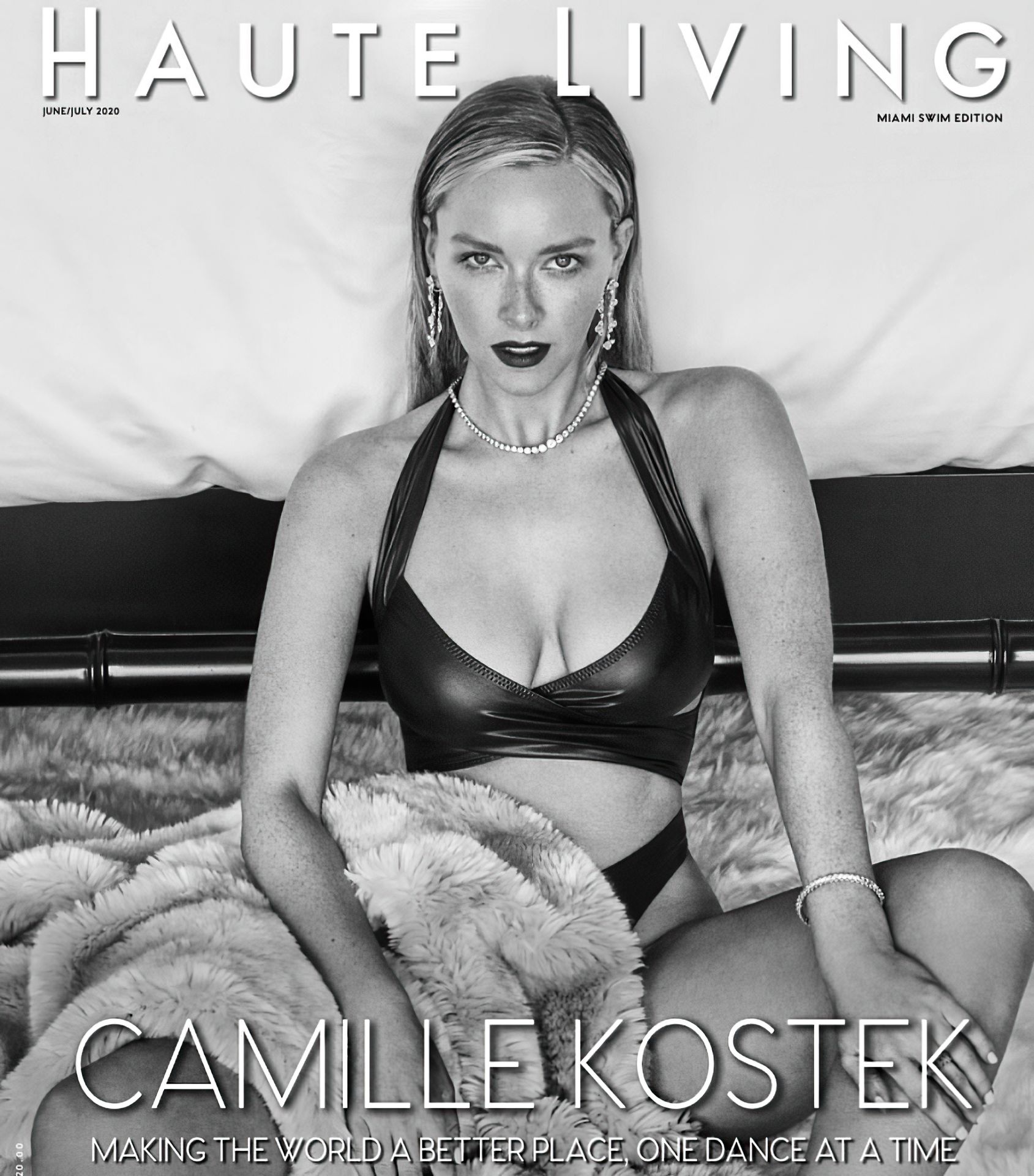 Camille Kostek Sexy & Topless - Haute Living (14 Photos)