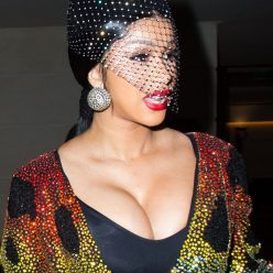 Cardi B Flaunts Her Sexy Cleavage in Paris 16 Photos