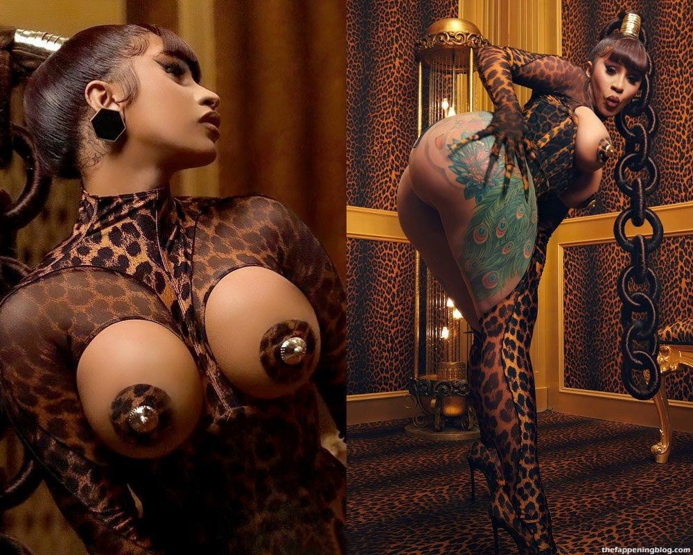 Cardi B Nude & Sexy Collection - Part 2 (78 Photos + Hot Videos)