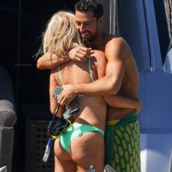 Caroline Stanbury Puts on a Passionate Display with Her Boyfriend on Holiday in Mykonos