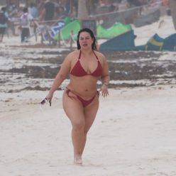 Chiquis Riviera Enjoys Her Vacation on the Beach in Tulum 37 Photos