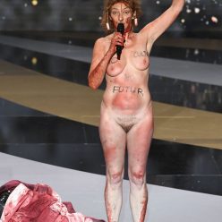 Corinne Masiero Shocks at The 46th Cesar Awards Ceremony in Paris 11 Nude Photos