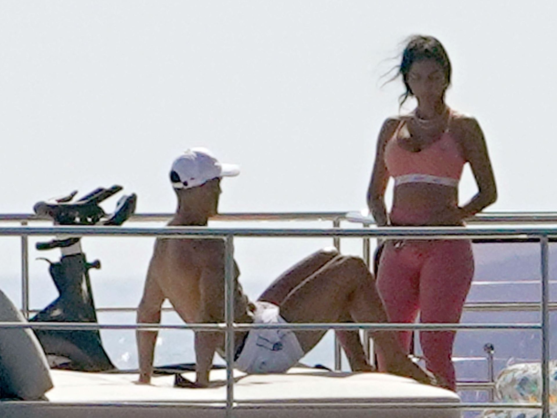 Cristiano Ronaldo  Georgina Rodriguez Are Pictured on Board the Yacht in Savona (24 Photos)