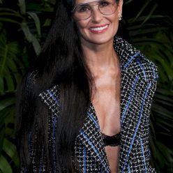 Demi Moore Flashes Her Underwear at the Party 3 Photos
