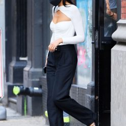 Dua Lipa Steps Out From a Studio in SoHo 39 Photos
