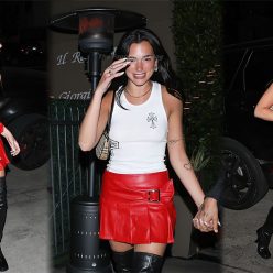 Dua Lipa and Anwar Hadid are Spotted Leaving a Dinner Date in Santa Monica 41 Photos