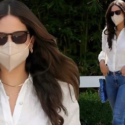 Eiza Gonzalez Leaves After Lunch at San Vicente Bungalows 70 Photos