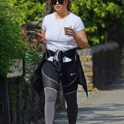 Emily Atack Looks Sporty Out for a Walk 20 Photos