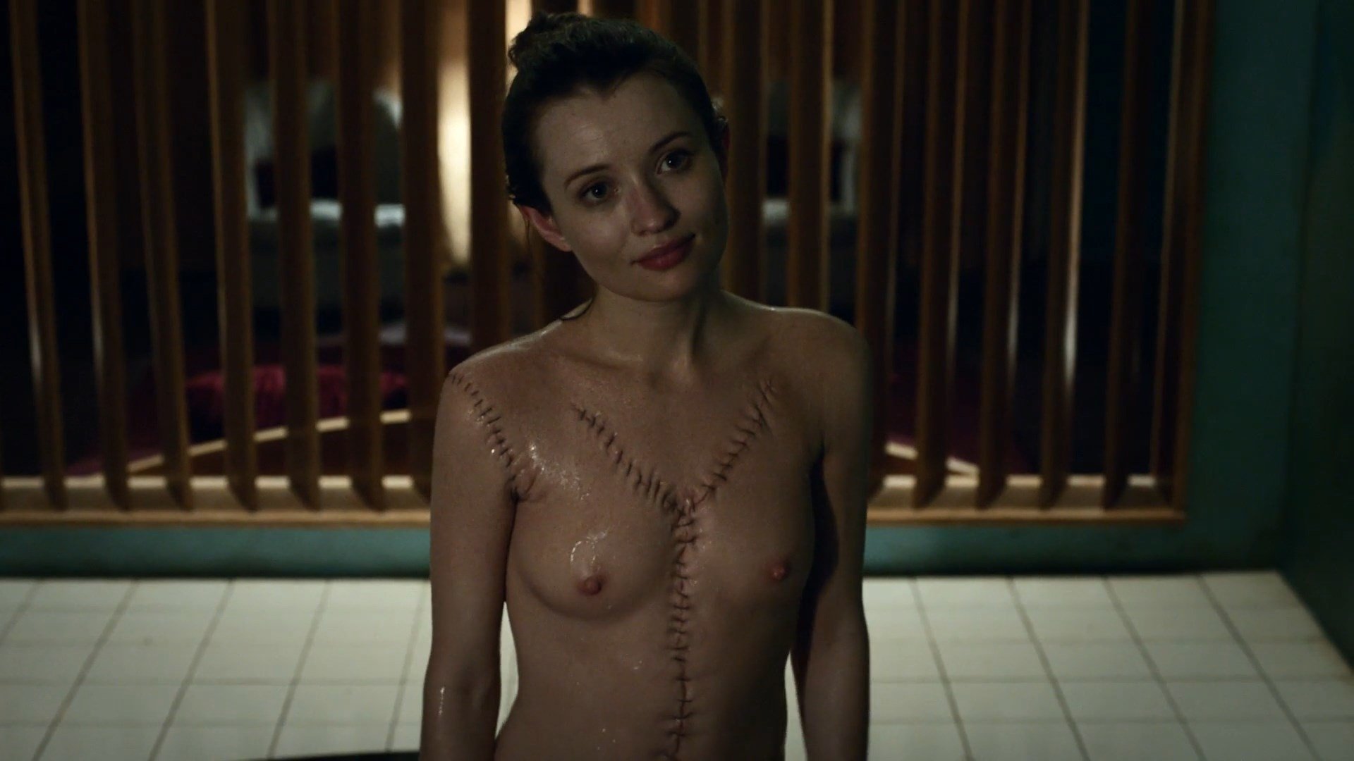 Emily Browning Nude - American Gods (2017) s01e05 - HD 1080p
