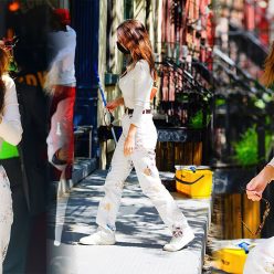 Emily Ratajkowski Flaunts Her Cleavage in NYC 15 Photos