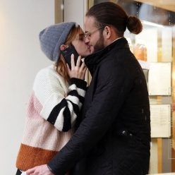 Emma Watson Was Seen Passionately Kissing Her Boyfriend Leo Robinton in London 23 Photos