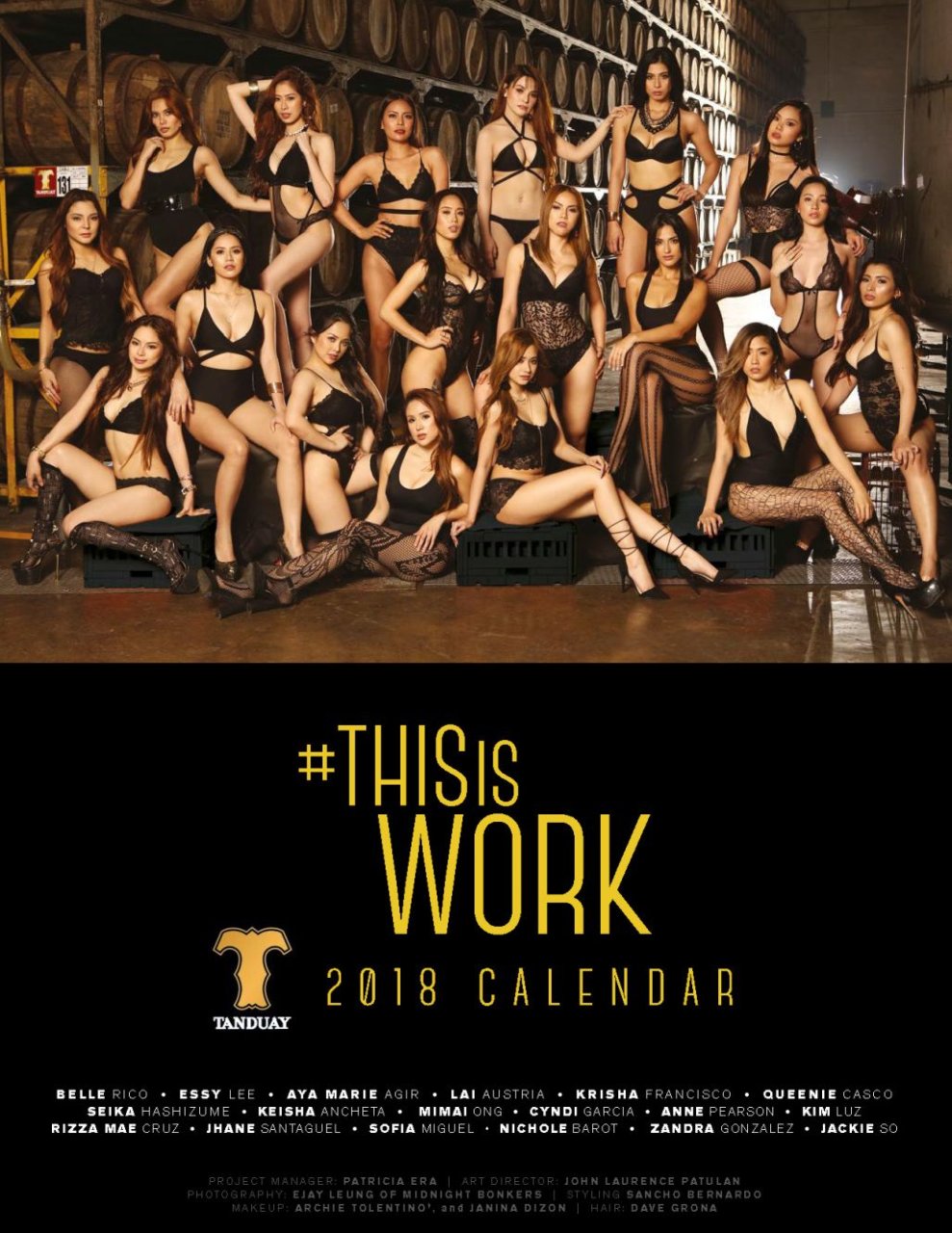 FHM Official Calendar 2018 Philippines
