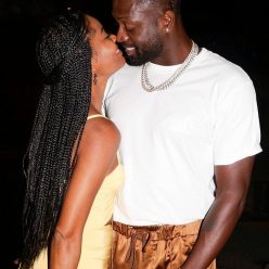 Gabrielle Union 038 Dwyane Wade are Seen Sharing a Passionate Kiss in Saint Tropez 49 Photos