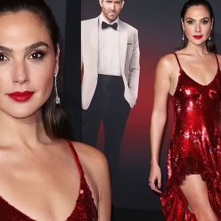 Gal Gadot Oozes Glamour in a Red Sequin Gown at the Red Notice Premiere in LA 168 Photos