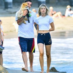 Gavin Rossdale Is Spotted with a Mystery Woman on the Beach in Malibu 31 Photos