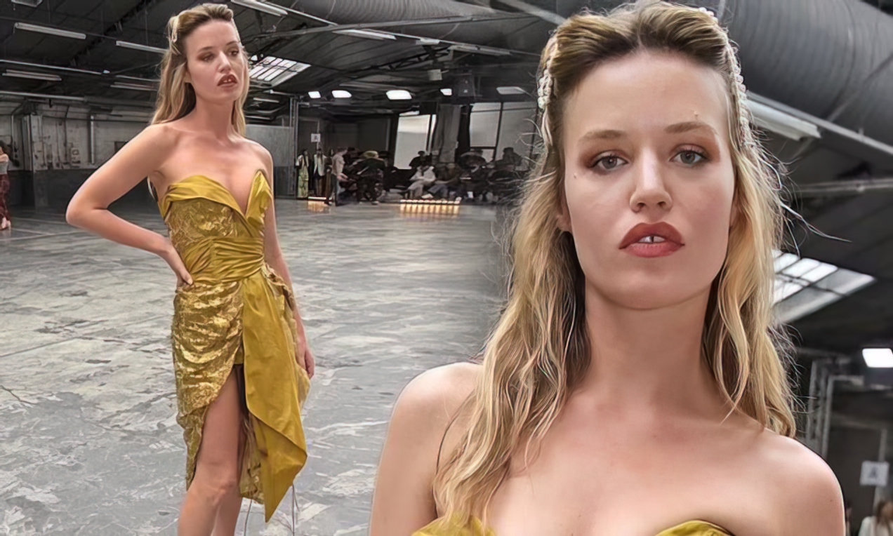 Georgia May Jagger Showcases Her Sexy Model Figure at Vivienne Westwood’s Paris Fashion Week Show (53 Photos)