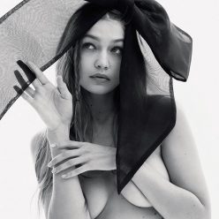 Gigi Hadid Photographed Nude for Russian Vogue 17 Photos