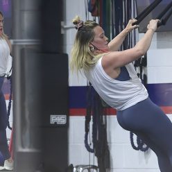 Hilary Duff Gets in an Intense Workout Session at a Gym in LA 35 Photos